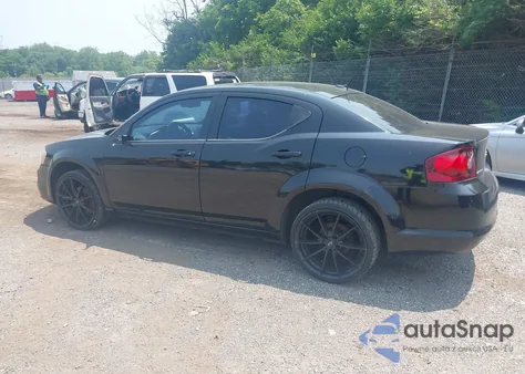 2013 Dodge Avenger Se из США, поврежденный, VIN 1C3CDZAB2DN755735